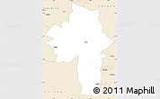 Classic Style Simple Map of Chirumhanzu