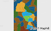 Political Map of Midlands, darken