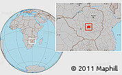 Gray Location Map of Shurugwi