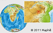 Physical Location Map of Shurugwi