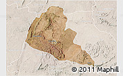 Satellite 3D Map of Zvishavane Rural, lighten
