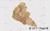 Satellite Map of Zvishavane Rural, cropped outside