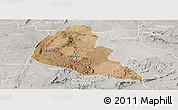 Satellite Panoramic Map of Zvishavane Rural, lighten, semi-desaturated