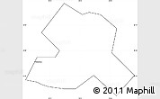 Blank Simple Map of ZVISHAVANE urban