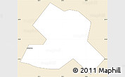Classic Style Simple Map of ZVISHAVANE urban